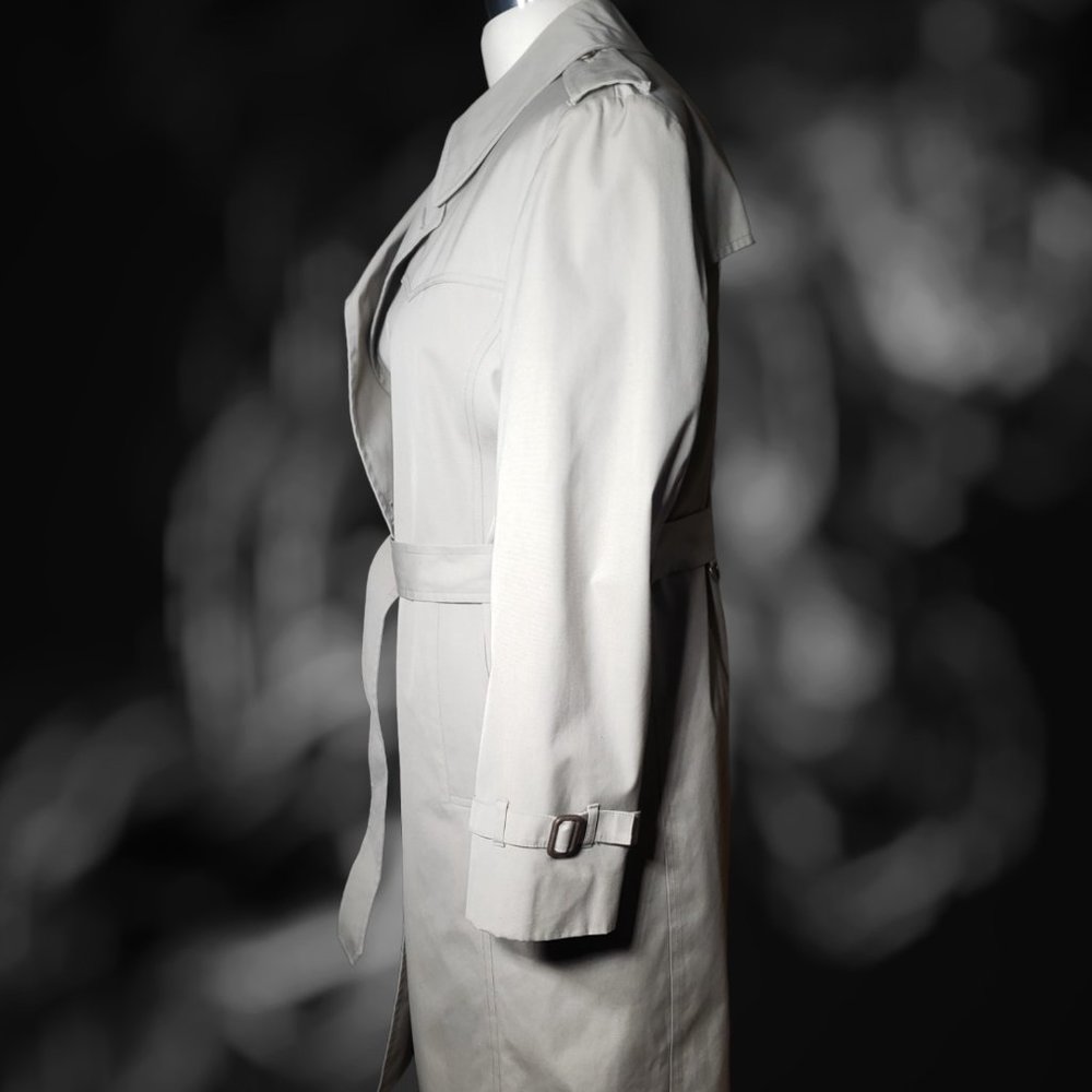 London Fog Men's Khaki Overcoat/Trench Coat - 42 Reg - Unworn Condition - Picture 5 of 11